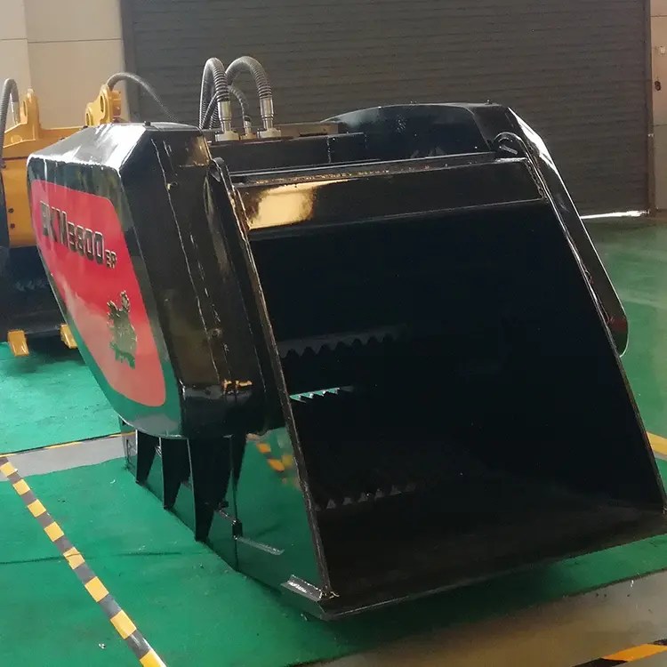 China BROOKMAN Excavator jaw crusher bucket factory and manufacturers