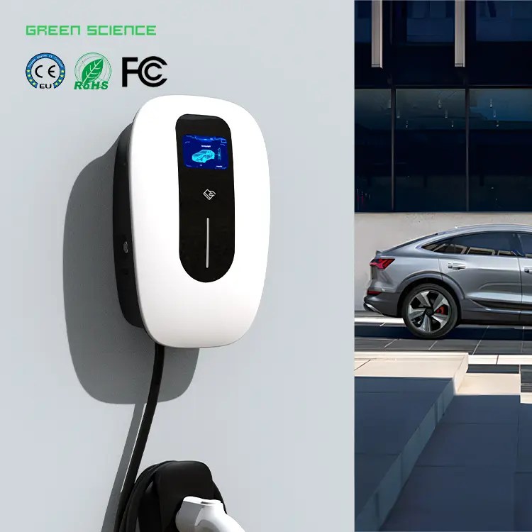 China Level 2 EV Wallbox 11 kw Car Fast Charger Station Electric