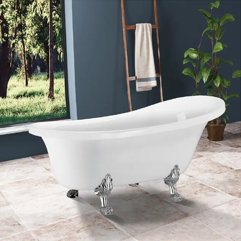 China Acrylic Bath Tub, Fiberglass Bathtub, 3mm Import Acrylic