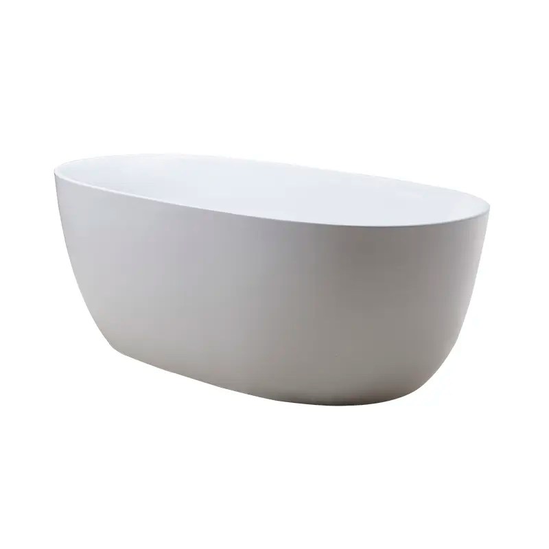 China Acrylic Freestanding Oval Shape Bathtub Manufacturer and Supplier