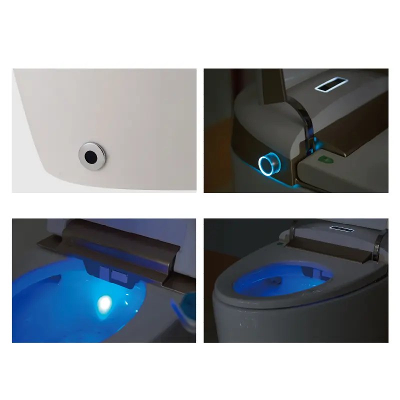 China Famous Best Self Cleaning Smart Toilet Factories Auto Flush