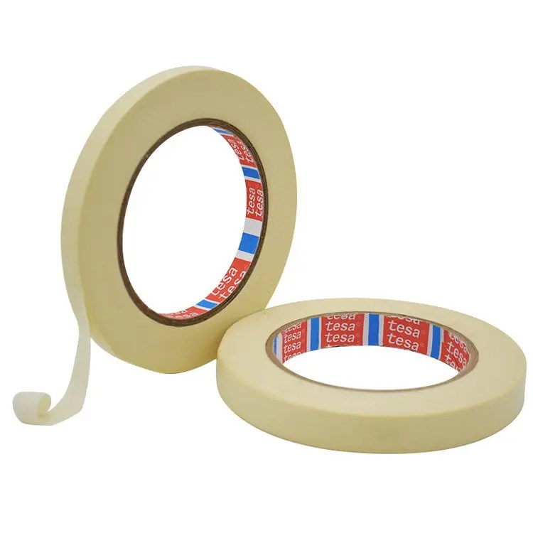 China TESA 4330 self adhesive crepe paper jumbo masking paint tape
