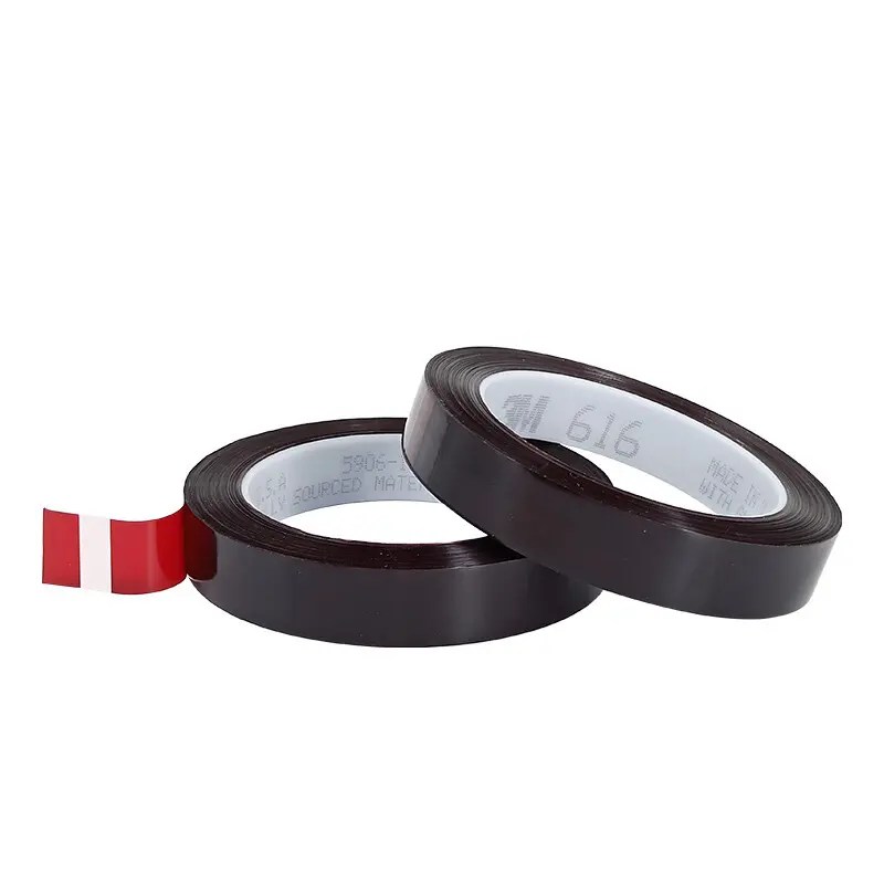 China 3m616 Black Masking Tape Film Tape High Invisibility Test Tape