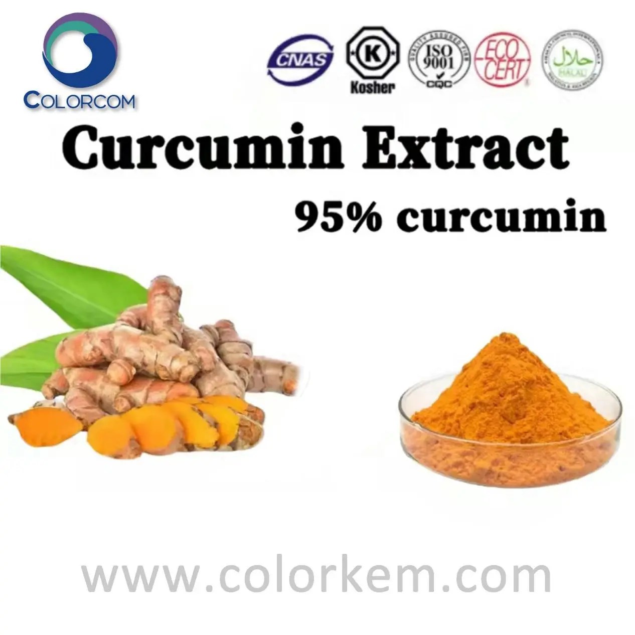 High Quality Curcumin Manufacturer and Supplier, Factory COLORKEM