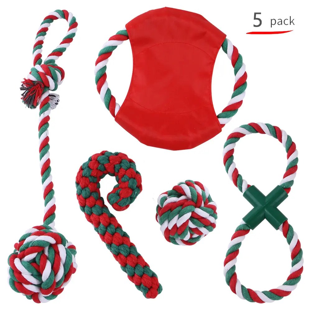 Wholesale Christams Cotton Rope Dog Toy factory and suppliers Kudi