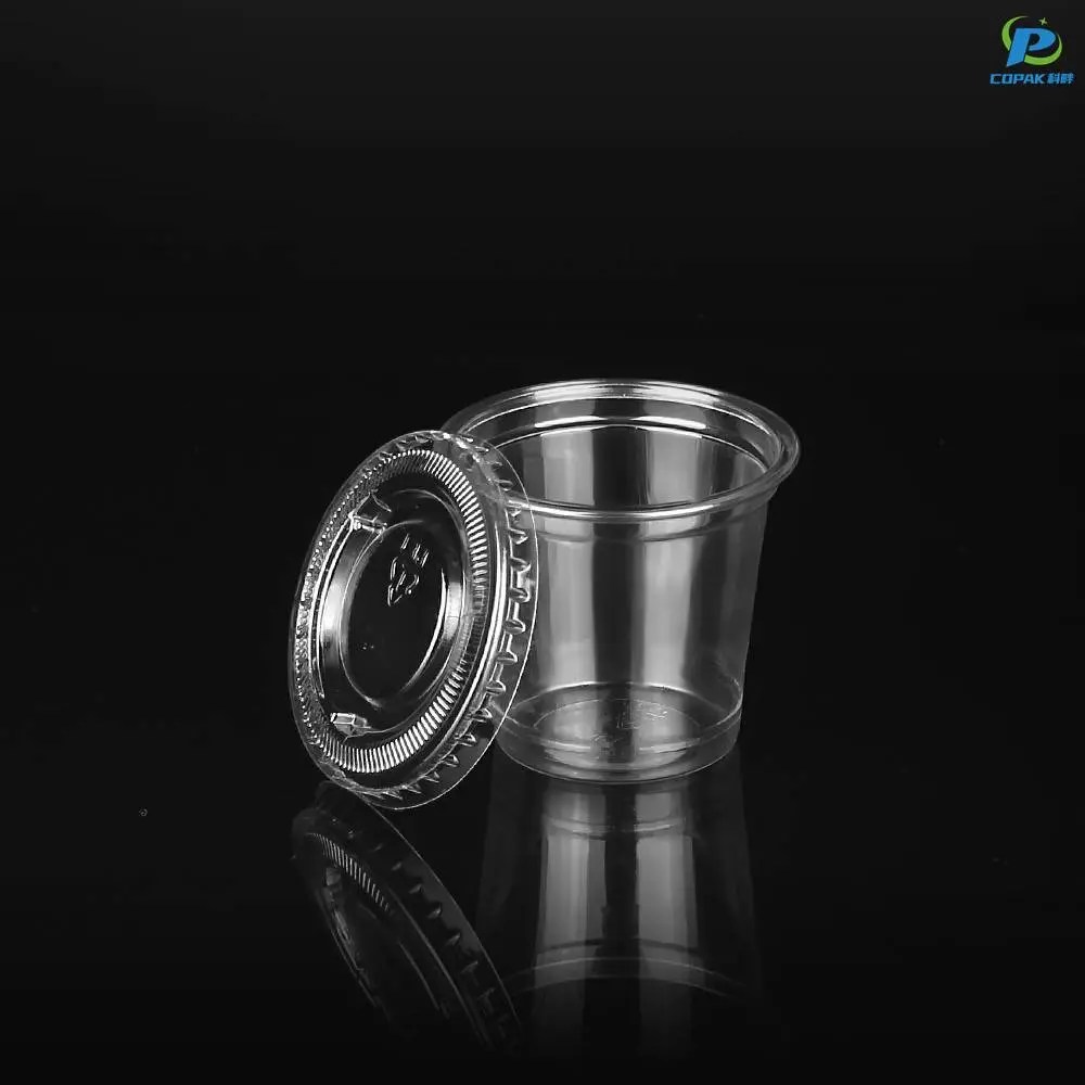 Wholesale 3oz PET Plastic Cups With Lids Manufacturer and Supplier Copak