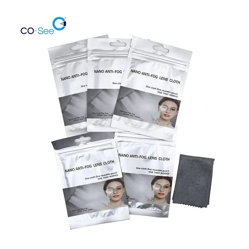 China Reusable Wiping Microfiber Wet Anti Fog Optical Glasses