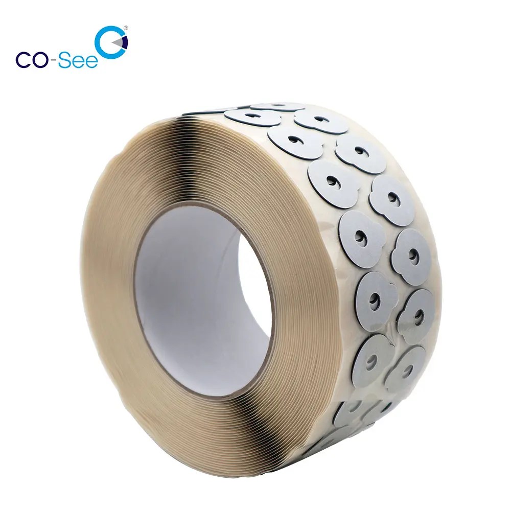 China Optical eyeglasses lens edging anti slip blocking pads tape for