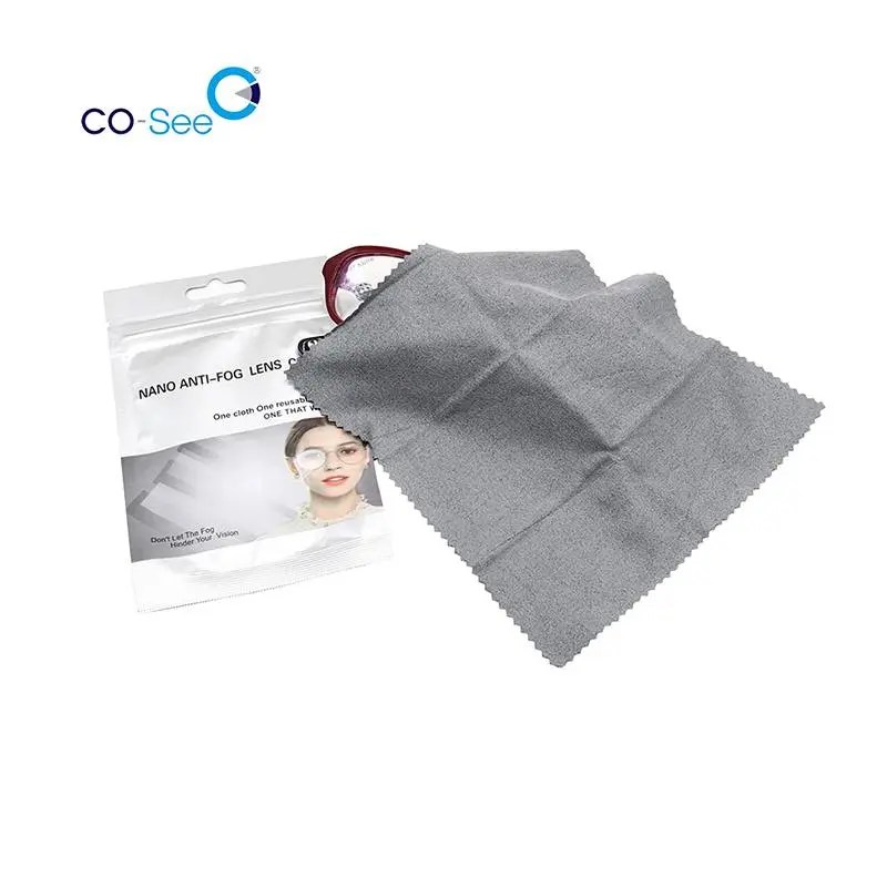 China Reusable Wiping Microfiber Wet Anti Fog Optical Glasses