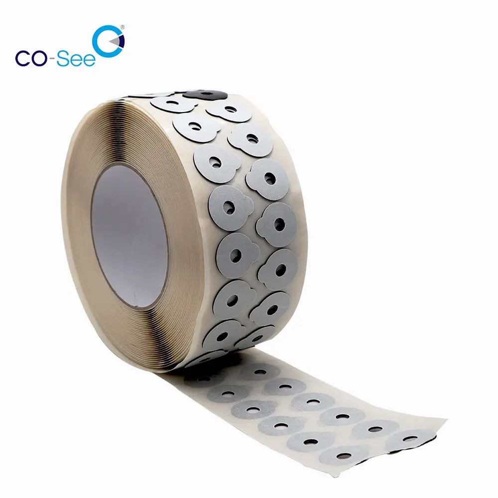 China Optical eyeglasses lens edging anti slip blocking pads tape for