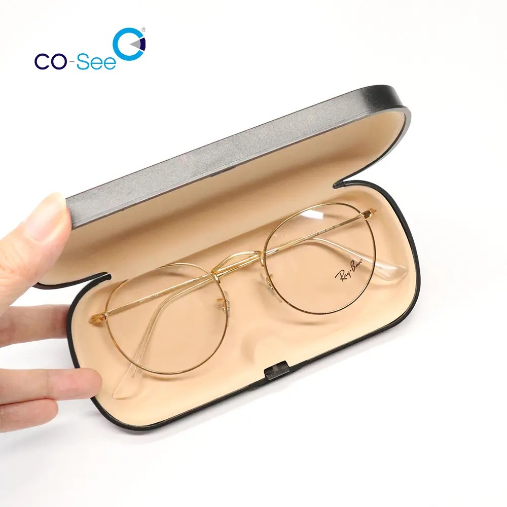 China Designer Wholesale ABS Recycled Plastic Eyeglasses Case