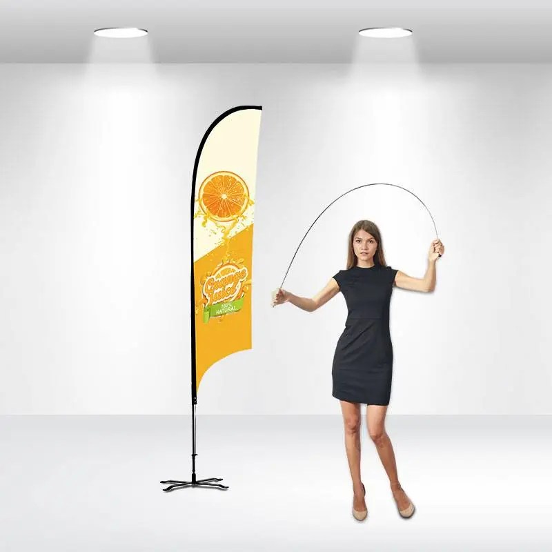 HighQuality Sail Flags Advertising Manufacture and Factory, Pricelist Product Jesson Flag