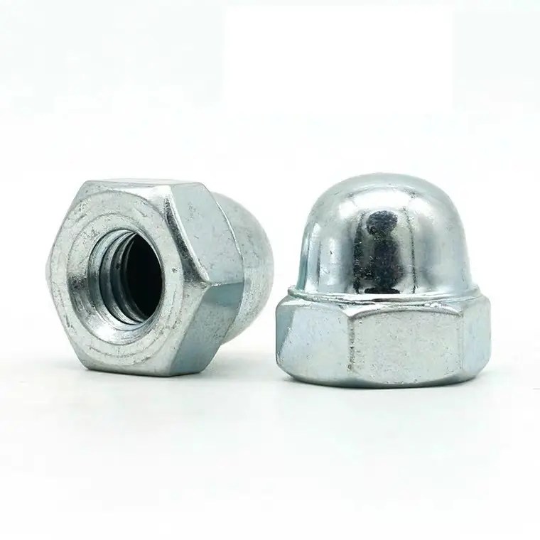 China Carbon Steel/Stainless Steel Hexagon domed cap nut Manufacturer