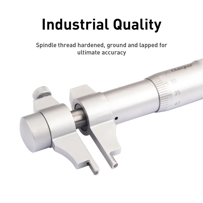 Micrometer Scales Suppliers DASQUA Professional Inch/Metric Thickness Measuring Tools 0.00005