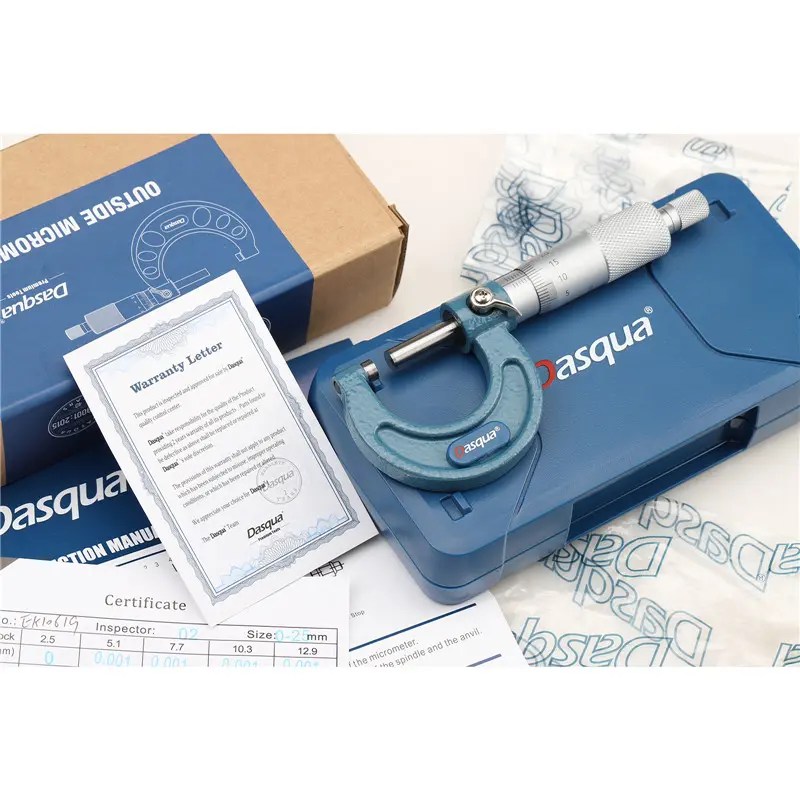 Groove Micrometer Suppliers DASQUA Industrial Tools 01 Inch Ultra