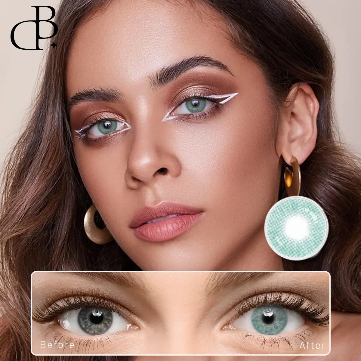 Wholesale Yearly color eye lenses Colored Contact Lenses Customization