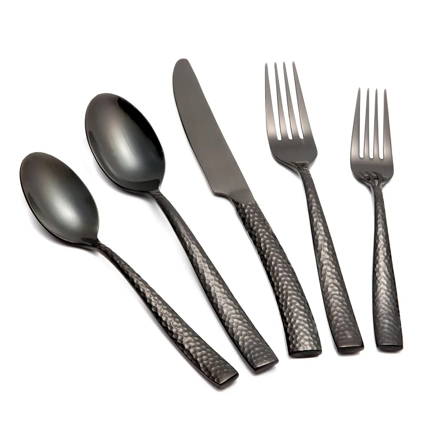 Wholesale Black Stainless Steel Flatware Set Factory and Manufacturers