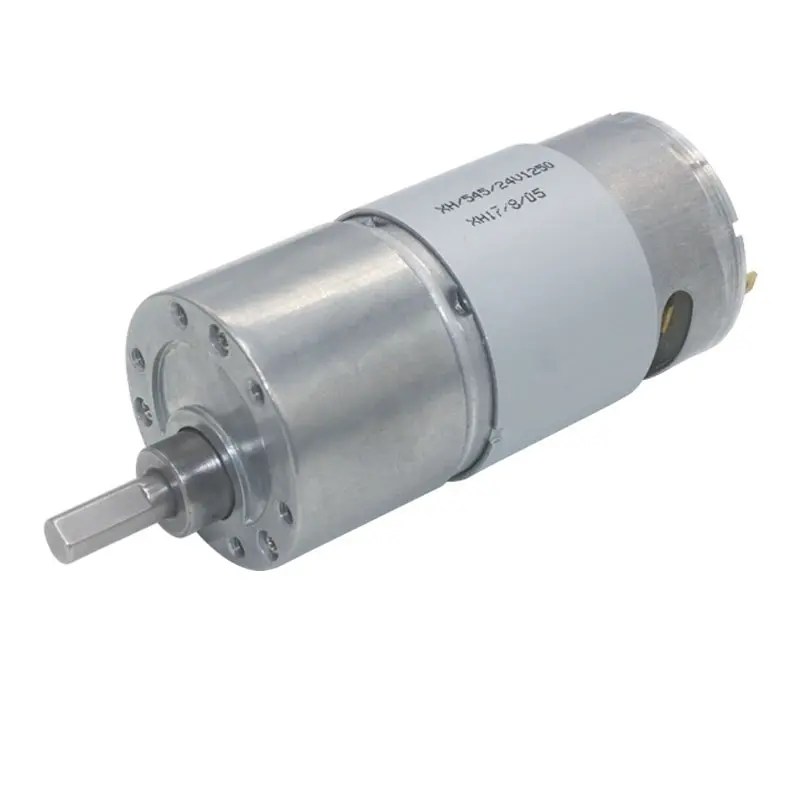24v DC brushed motor with spur gear box at relatively low cost factory and manufacturers Bobet