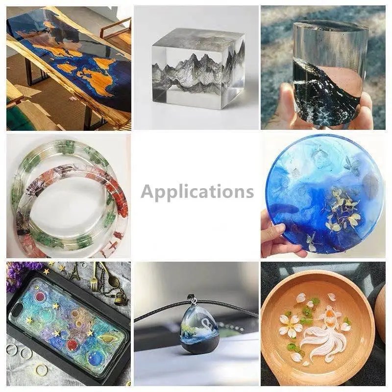 China diy epoxy resin for art clear resin epoxy for diy craft jewelry