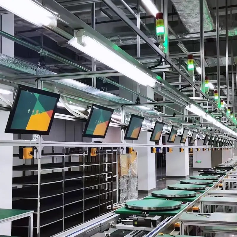 Capacitive touch industrial panel PC