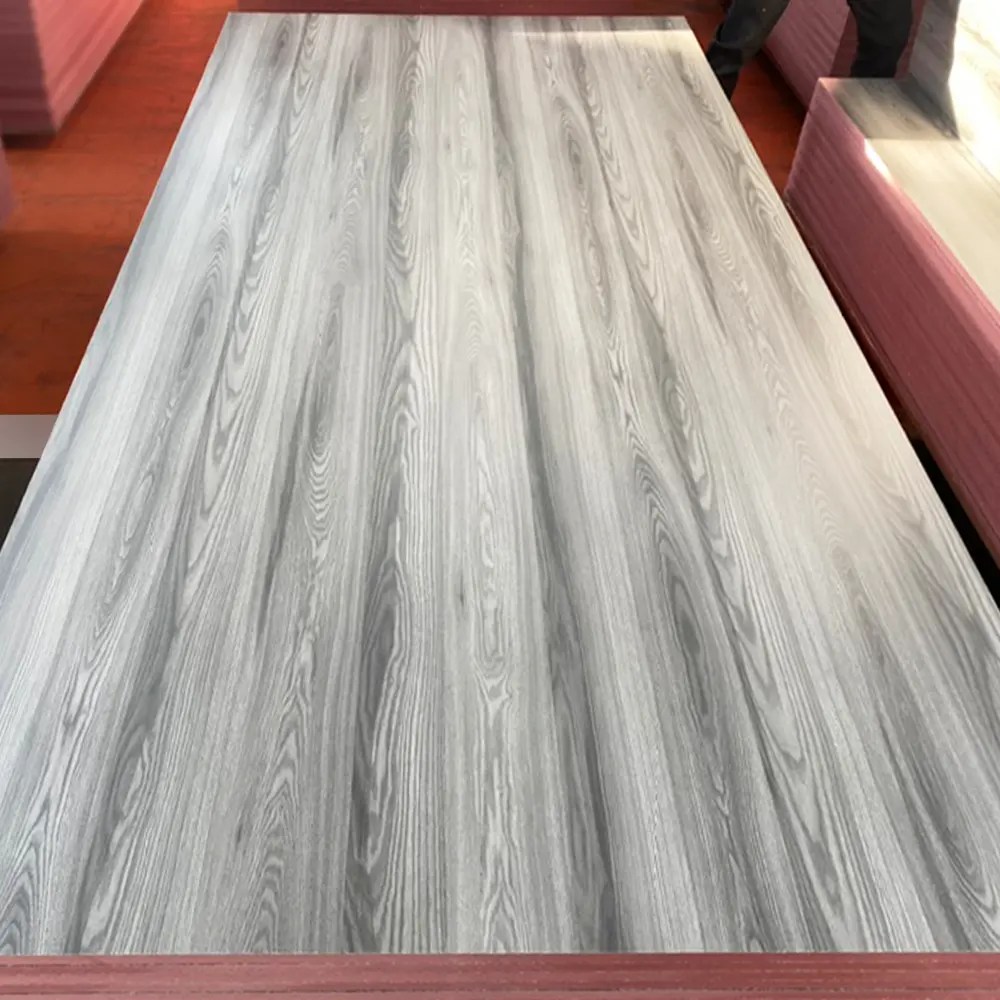 High Quality Fire Resistant Melamine MDF Board for Indoor Decoration