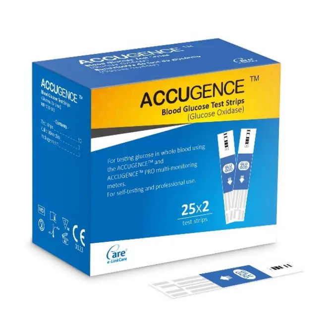 ACCUGENCE ® Blood Glucose Test Strip(Glucose Oxidase)