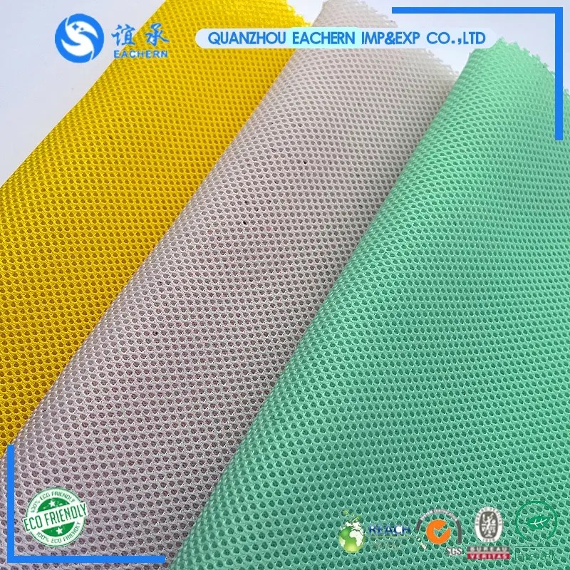 China Custom Sandwich Mesh Fabric Space Polyester 3D Air Mesh Fabric