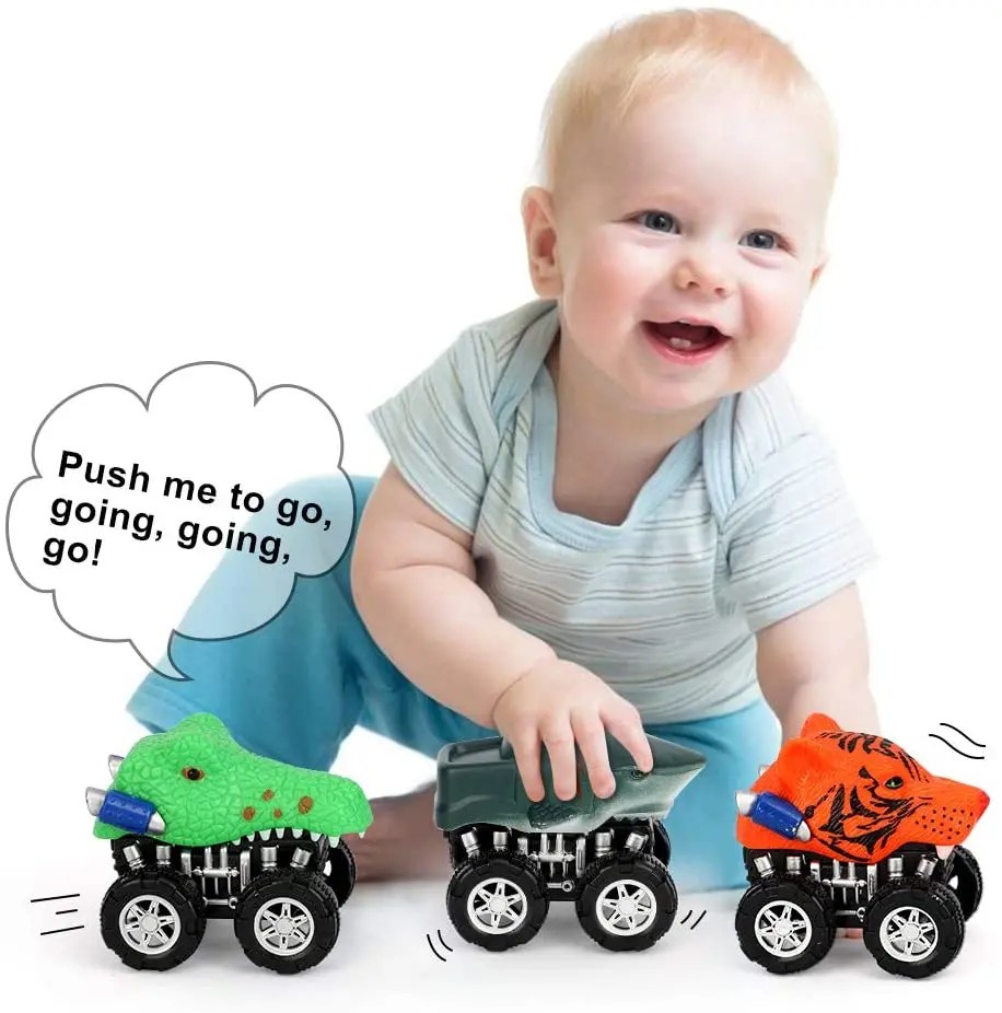 Best Baobë Dinosaur Toys Truck for 2 3 4 5 Years Old Kids Boys Girls