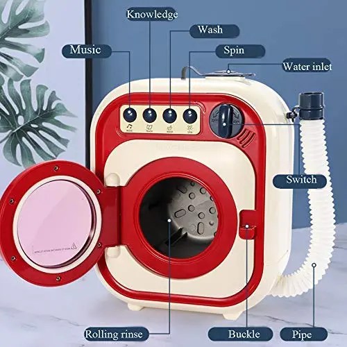 Best Toddler Cleaning SetToy Washing MachinePlay Washer and Dryer for