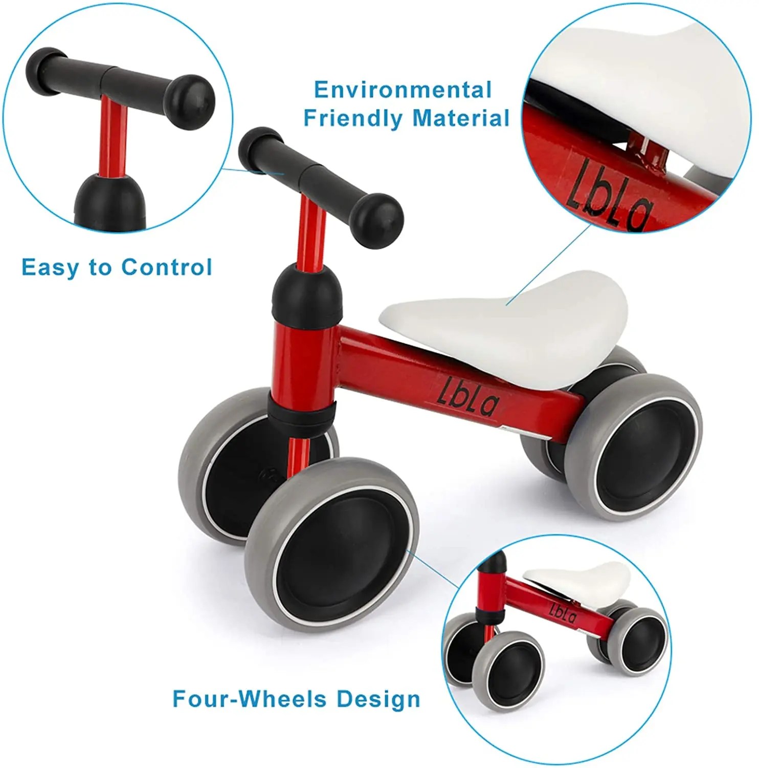 Best LBLA Baby Balance Bike Children Walker for 1236 Months No Pedal