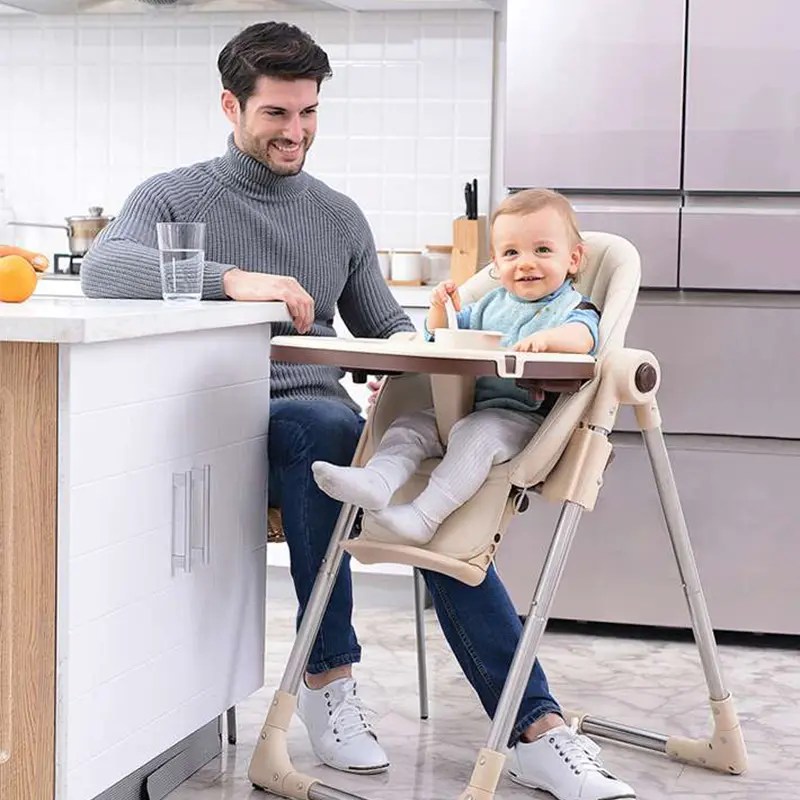 Best Premium Comfy Baby Growth High Chair With 5 Point Safety Adjustable Dining Chair
