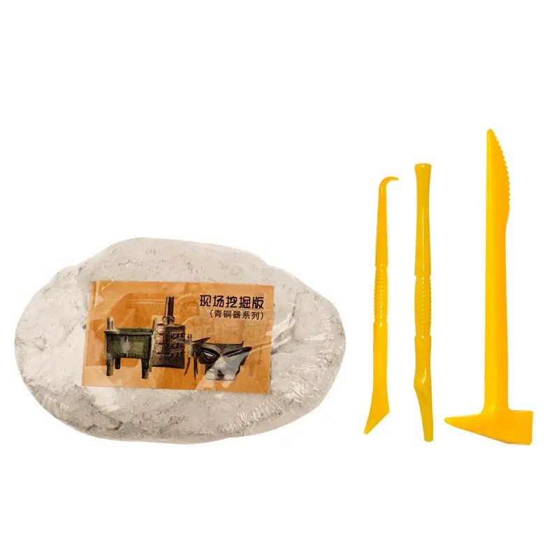 China Factory source Archaeological Dig Toys DUKOO dig kits of Bronze Archaeological kit
