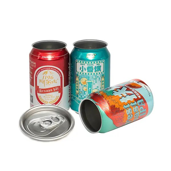 China Manufacturers custom Standard beer can 330ml printed round
