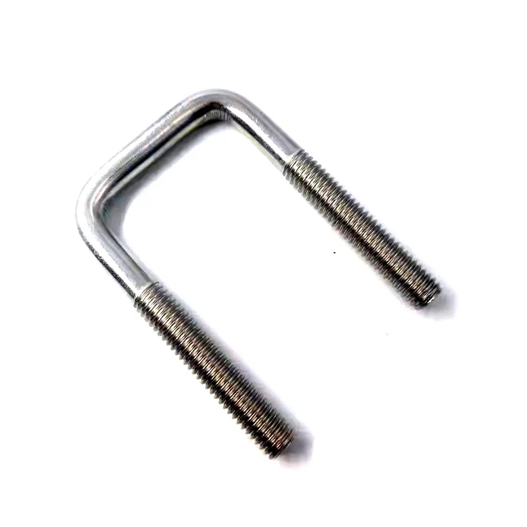 China Stainless Steel high strength Round ubolt square u bolts