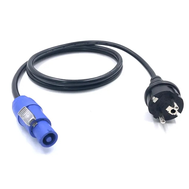 Wholesale Wholesale Price 5 Pin Xlr Connector Powercon Blue to 3 Pin