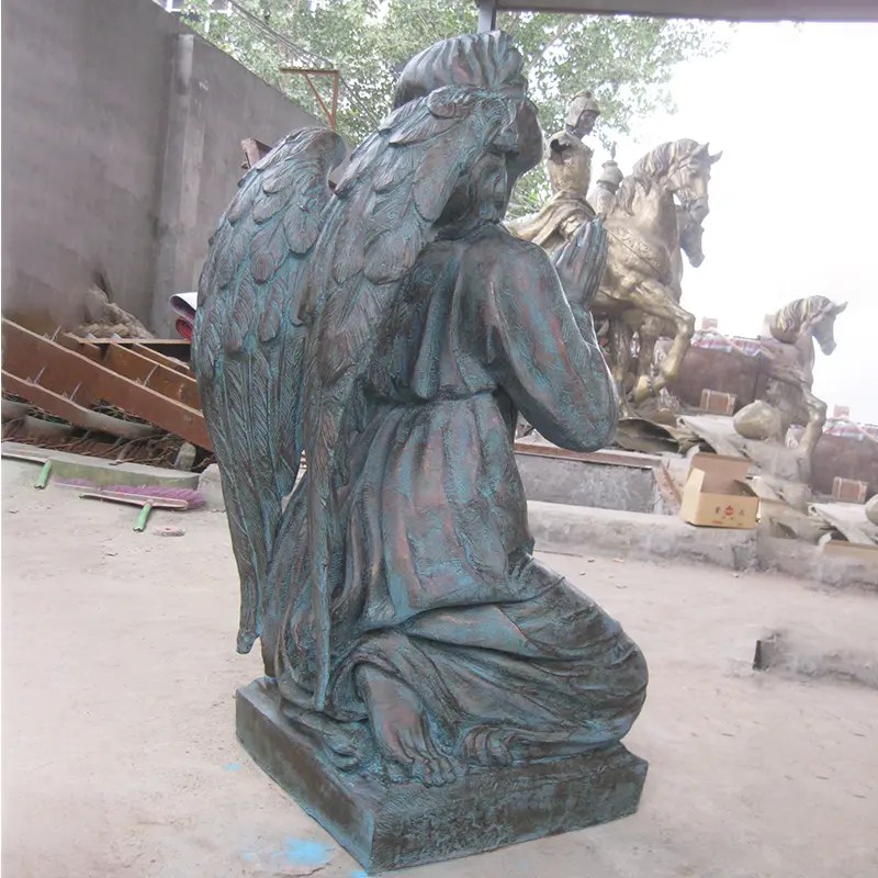 China Bronze angel statue factory and manufacturers Quyang