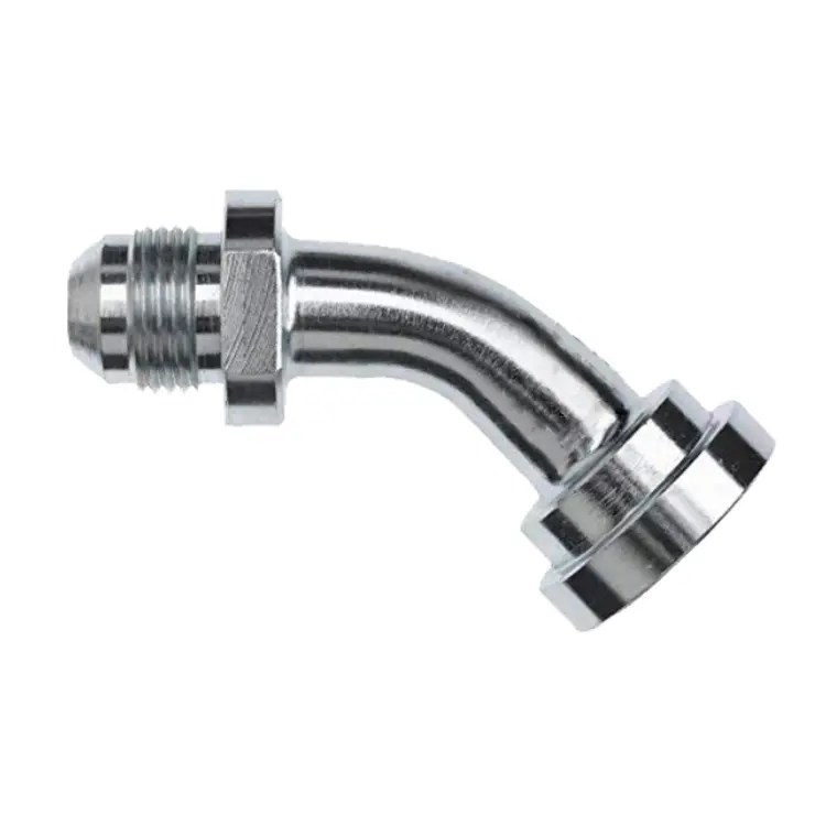 1703 Series Hydraulic Flange Adapters JIC 37° x Code 61 Flange 45° Code