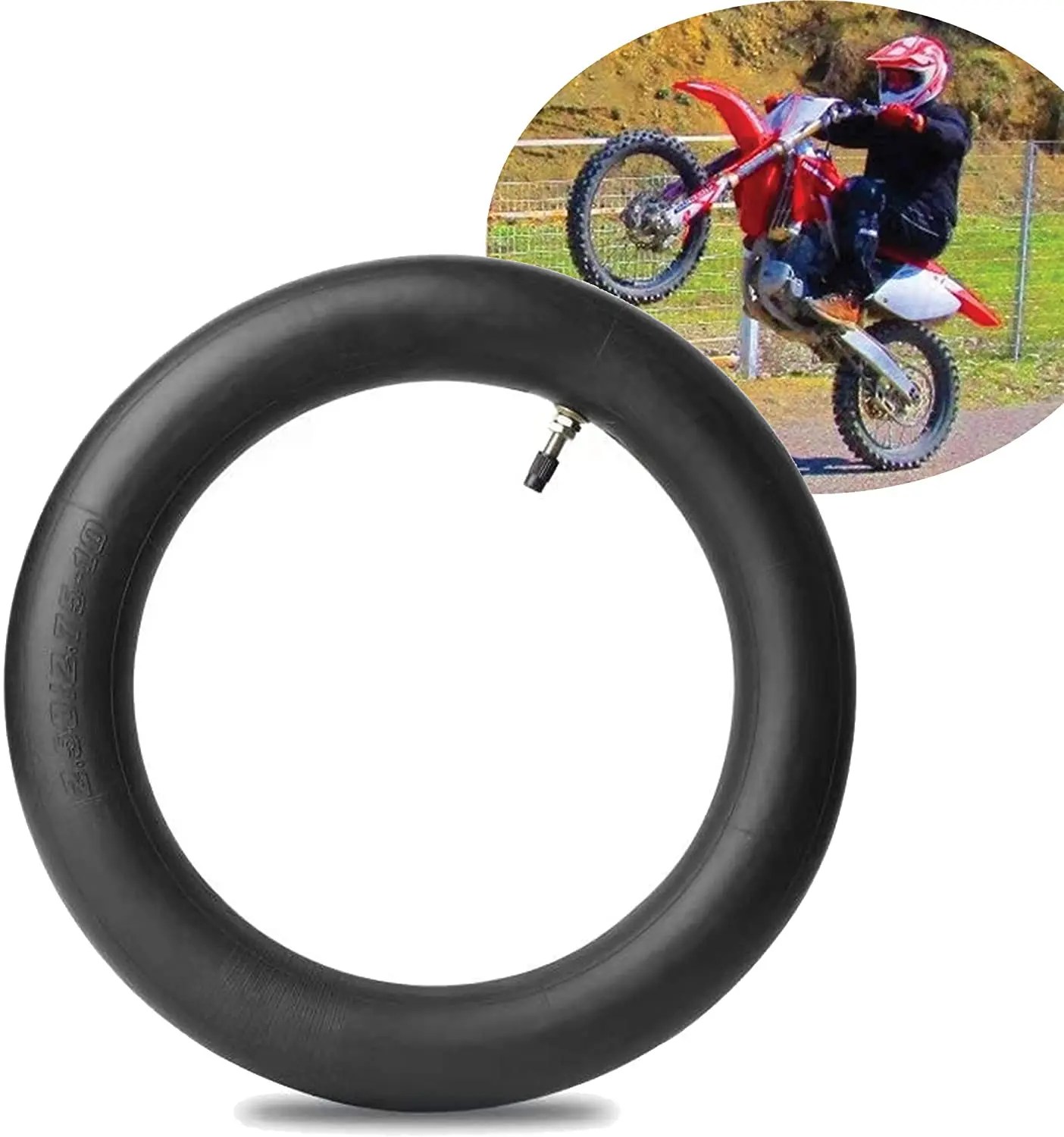 China Natural Rubber Inner Tube 10mpa Motorcycle Tire 30018 30017 90/