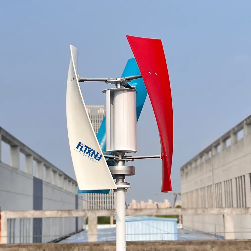China 200w 12V windmills wind energy generator vertical wind turbine