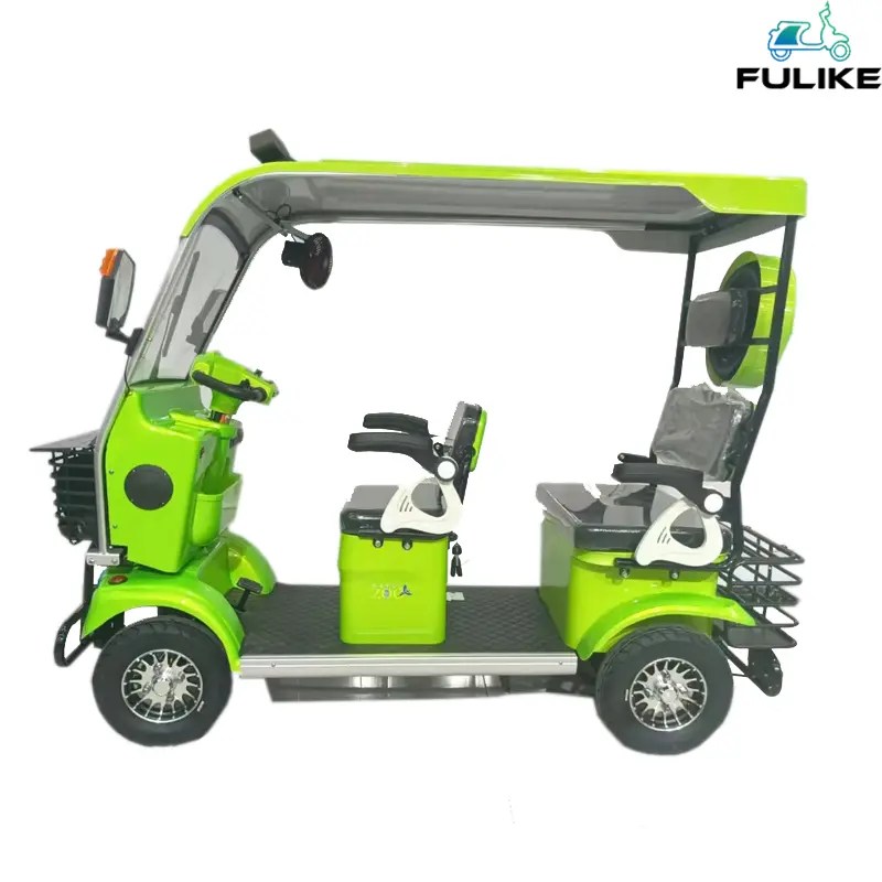 Wholesale New Arrival 3 Wheel Electric Bicycle Trike With Roof Electric