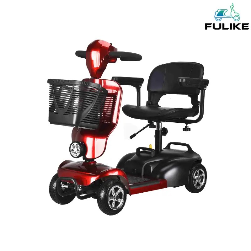 Wholesale EEC Elderly 4 Wheel Electric Mobility Scooter Lightweight