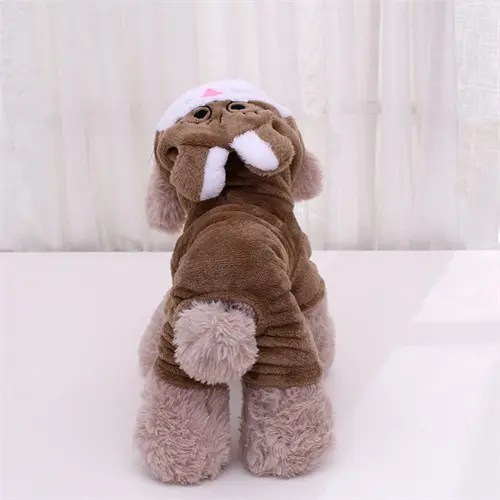 China Korean Dog Clothes Wholesale Wool Dog Coats For Winter factory