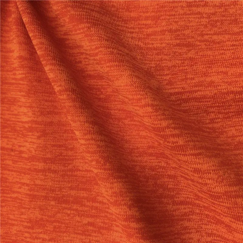 China 2021 High quality Light Grey Melange Fabric Mélange brushed