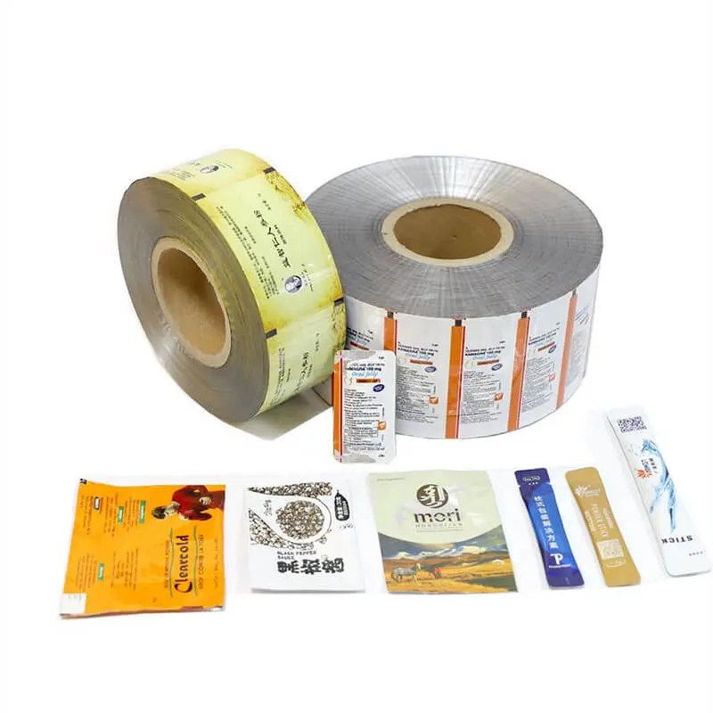 China Plastic Composite Automatic Packaging Roll Film Coffee Roll Film