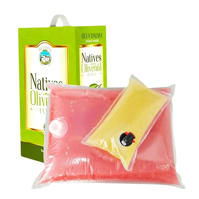 China BIB Bag In Box Liquid Wine Beverage Plastic Packaging Bag