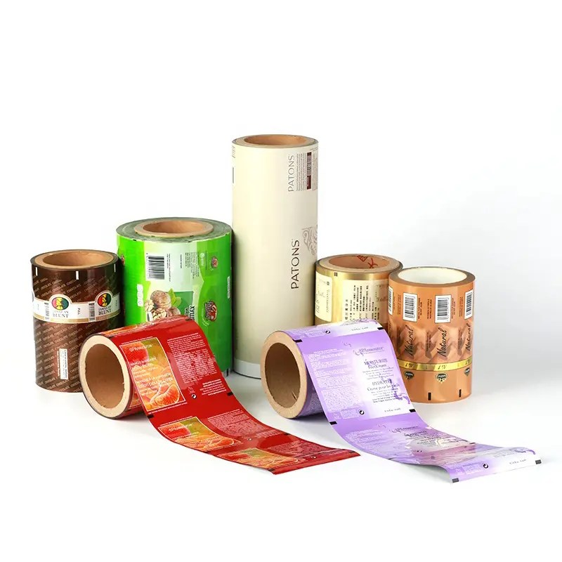 China Plastic Film Roll For Food Packaging Roll Stock Manufacturer and