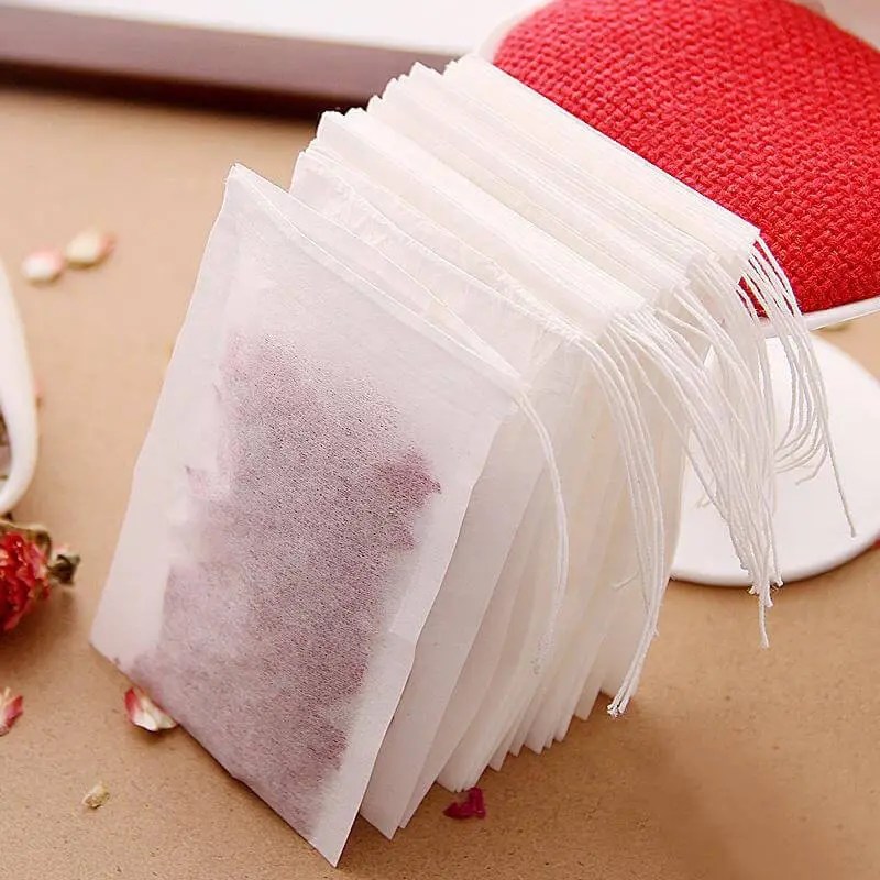 China PLA Corn Starch Biodegradable Tea Bag Tea Filter Paper Bag With