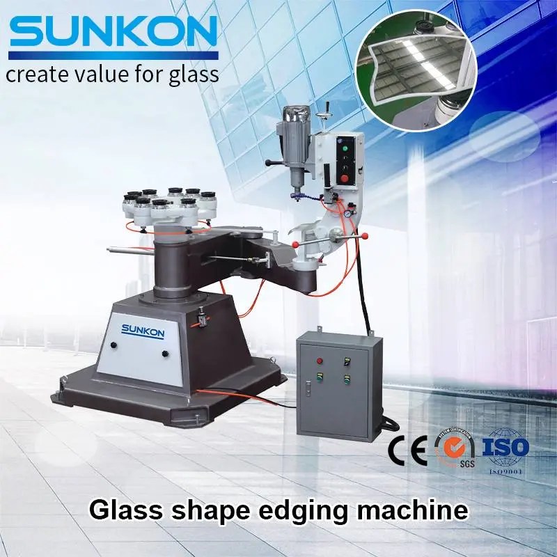 China Top Suppliers Round Glass Cutting Machine CGYX1321 Glass Shape