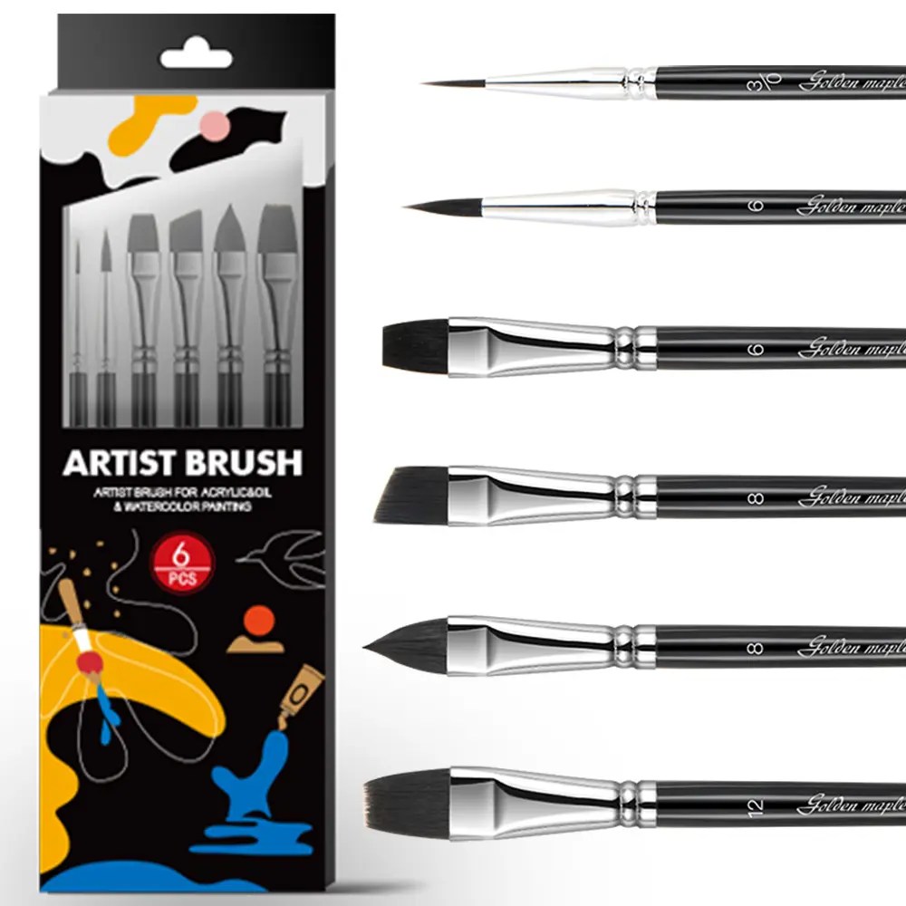 Artist Brush, Oil Paint Brush, Watercolor Paint Brush Fontainebleau