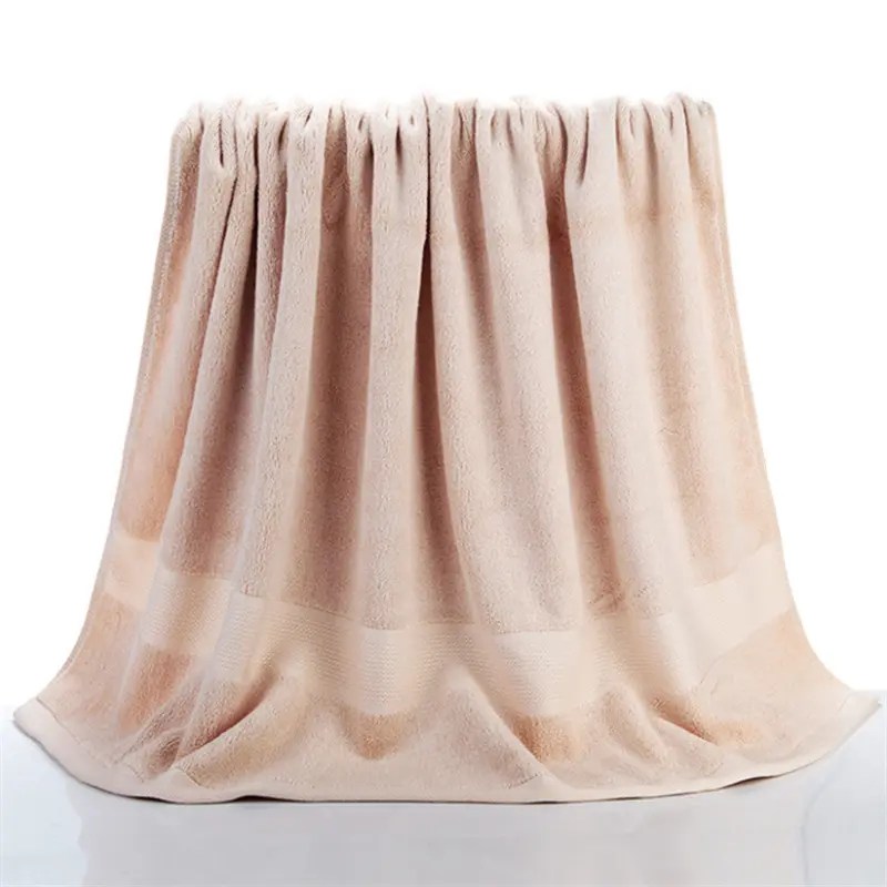 China Premium Bamboo Fibre Bath Towel Highly Absorbent Super Soft